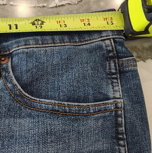 J.Crew Reimagined Vintage Slim Straight Women's Size 29 T Button Fly Blue Jeans - Picture 10 of 11